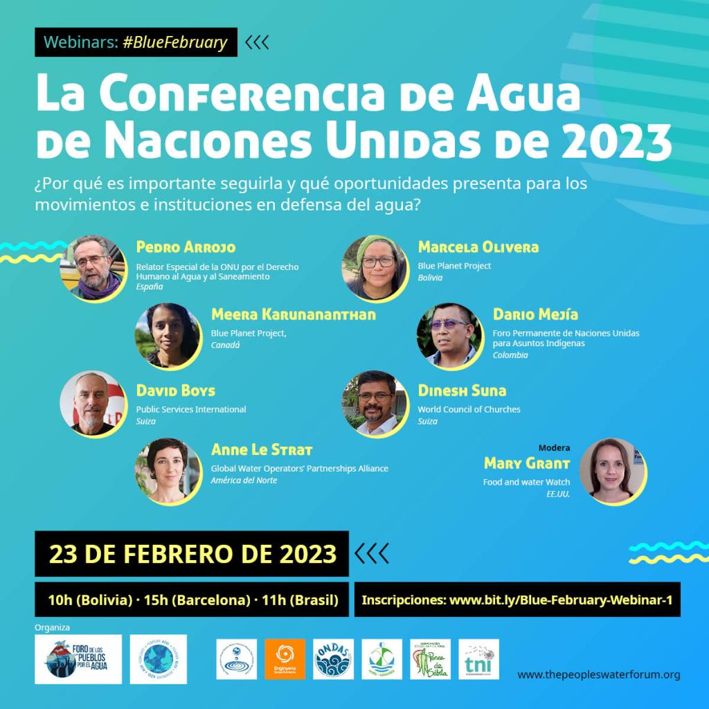 Webinar: La Conferencia de Agua de Naciones Unidas de&nbsp;2023